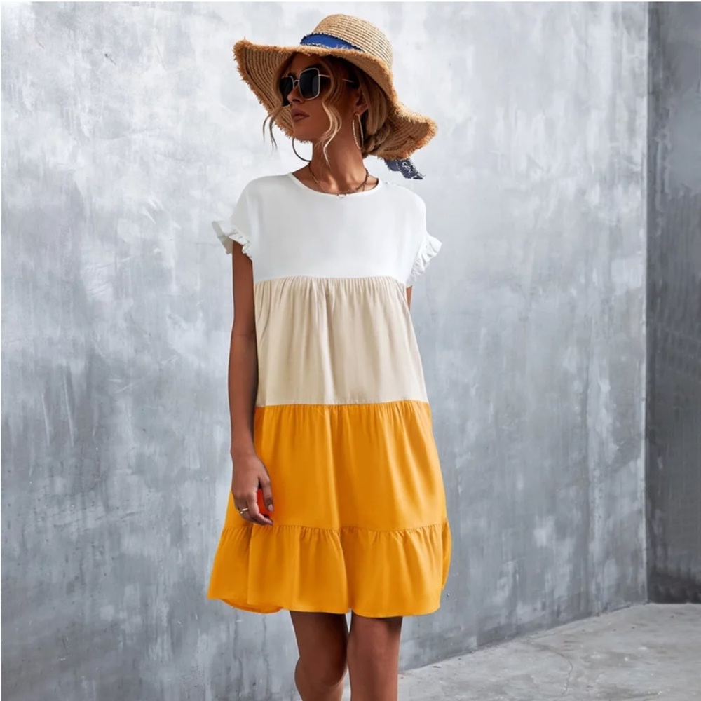 Color Block Dress
